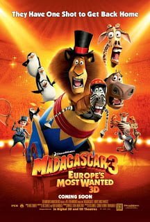 ดูหนังออนไลน์ฟรี Madagascar 3 (2012) มาดากัสการ์ ภาค 3