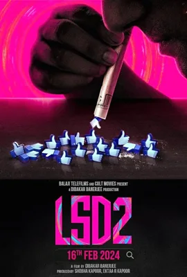 ดูหนังออนไลน์ฟรี LSD 2: Love, Sex Aur Dhokha 2 (2024)